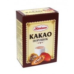 Какао порошок обезжиренный, 80 г Karlson